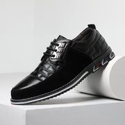 Korean business casual leather shoes for men