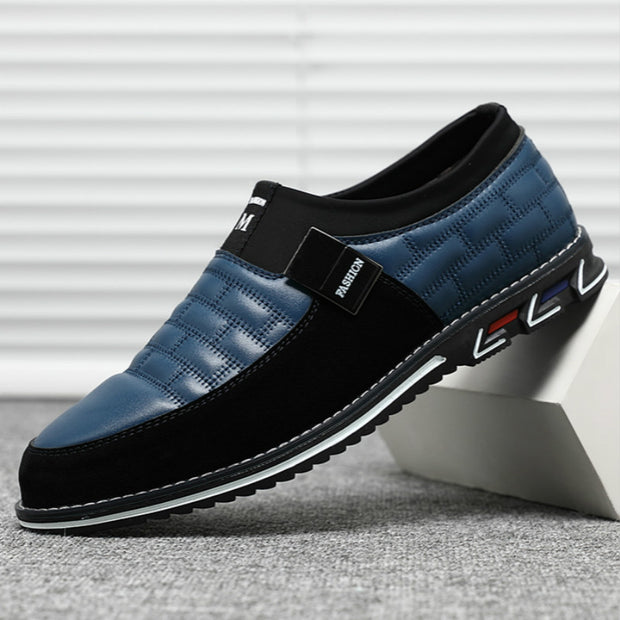 Korean business casual leather shoes for men