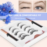 Magnetic false eyelashes