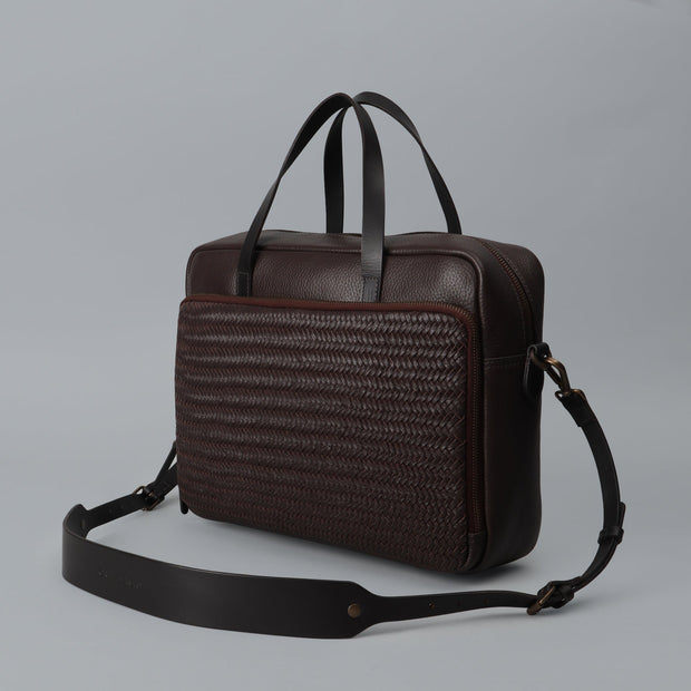 Boston Leather Briefcase