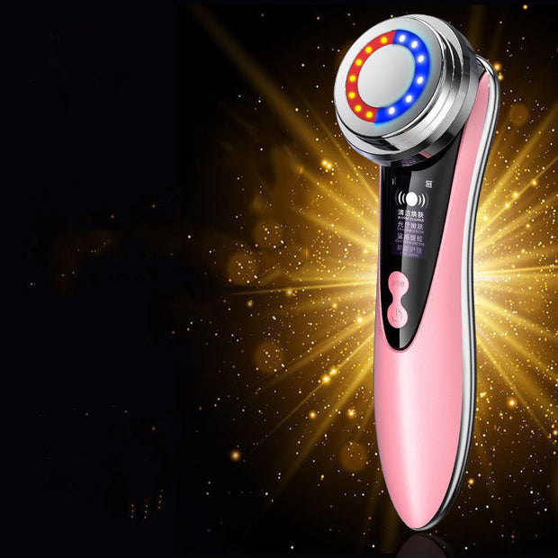 Warm facial massage cleansing beauty instrument