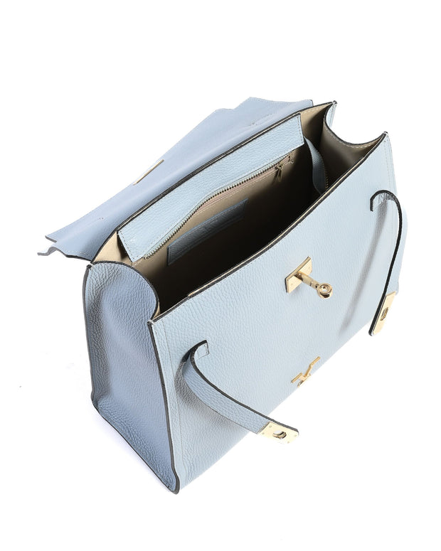 V Italia Womens Handbag Light Blue BG12010 DOLLARO AZZURRO