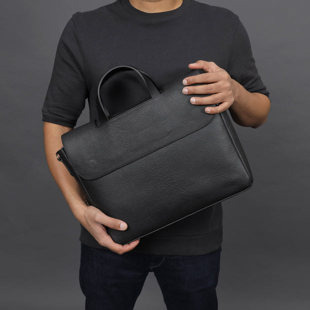 Muse Leather Briefcase