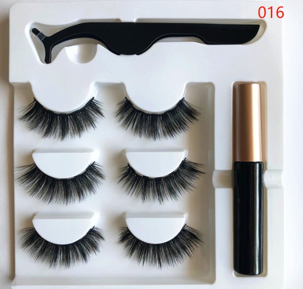 Magnetic false eyelashes