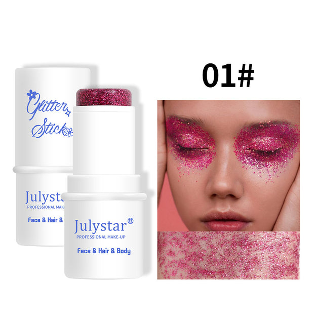 Makeup 8-color Stage Makeup Face Sequins Hot Eye Shadow